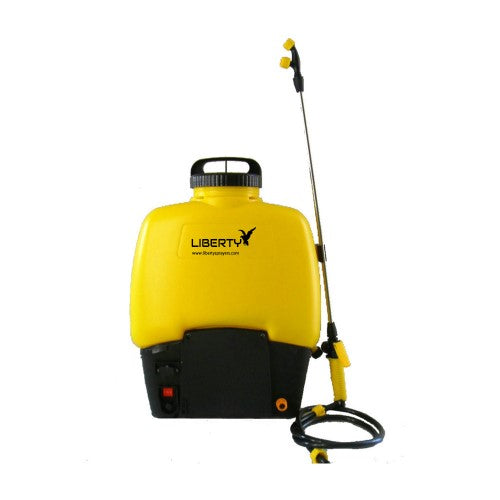 Liberty 5 Gallon Wheeled Sprayer Battery + Backpack Professional Grade 2 in 1 for Lawn, Garden, Pest Contol, Greenhouse